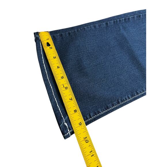 Y2K Trinity Ranch Women’s Jeans Sz 12 Dark Blue Bedazzled boho Western 30x31 - Picture 10 of 16